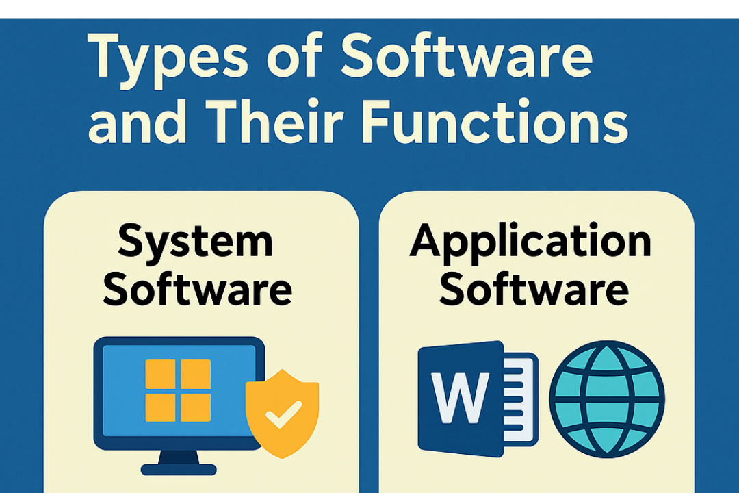 Types of Software and Their Functions - the ict book